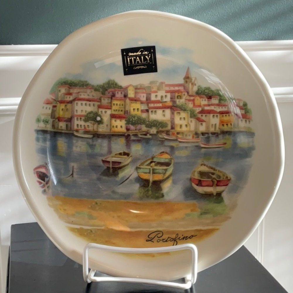 EFFETTI - PORTIFINO  (1 Pc) Pasta Bowl 9” Italian Ceramic BN